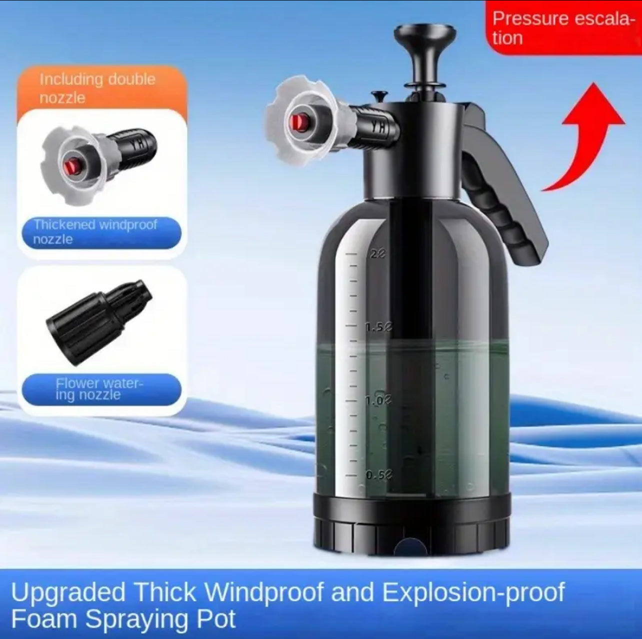 High pressure Spray bottle